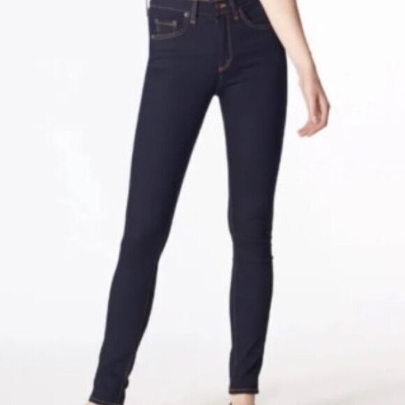 Veronica Beard Kate 10" Skinny Jeans 26 Waist Dark Wash - Picture 1 of 4